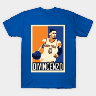 Donte DiVincenzo Pop Art Style T-Shirt